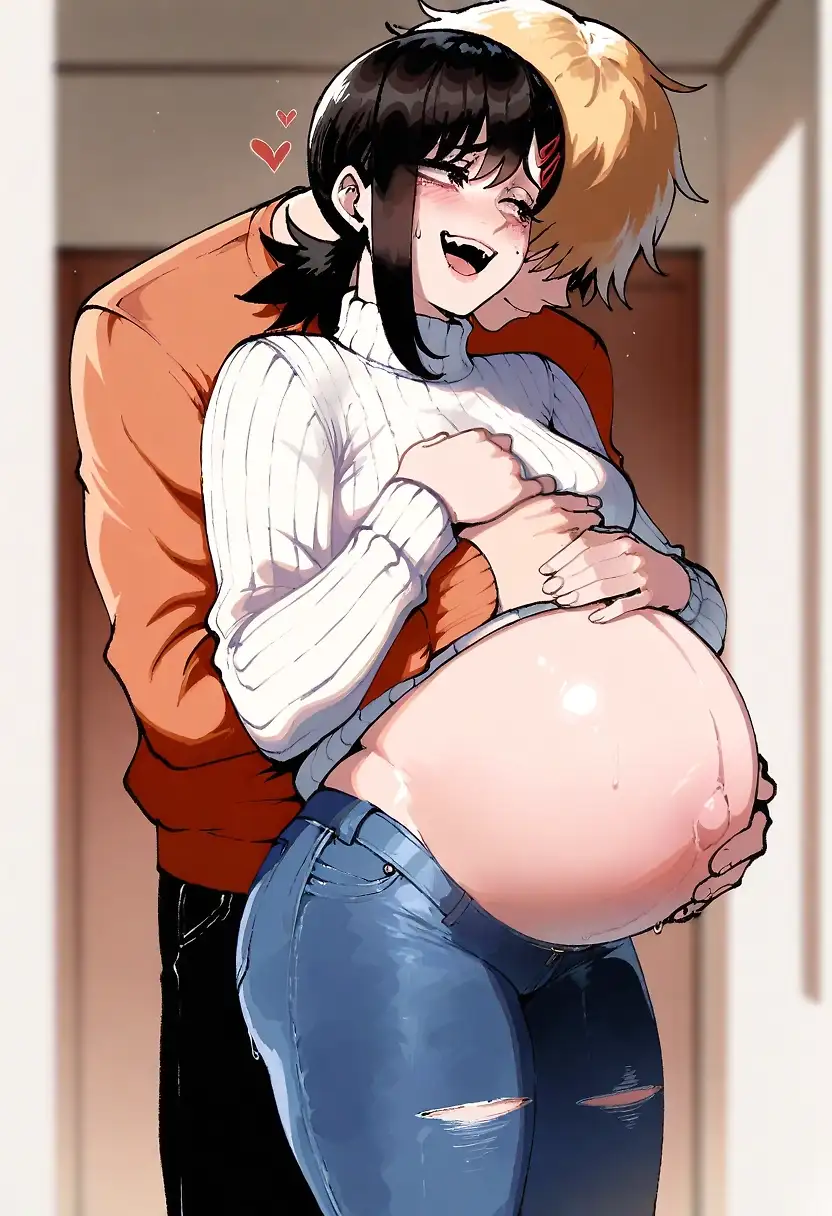 AI art 'Denji x Kobeni: Married life'