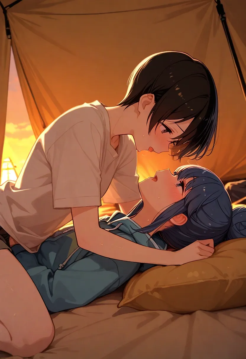 AI art "at camp..."