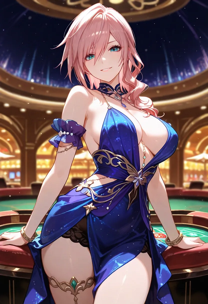 Lightning in fancy dress