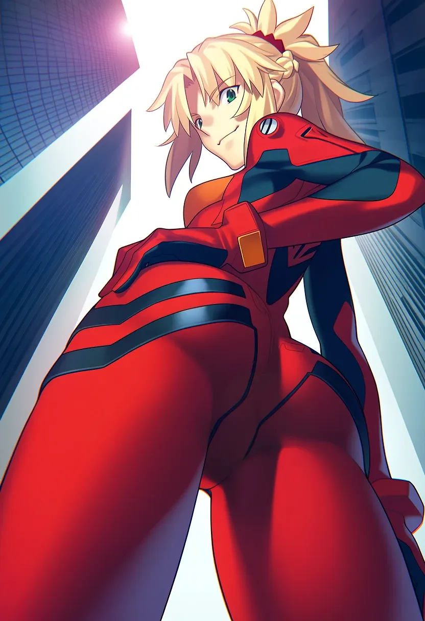 AI art "EVA Mordred"