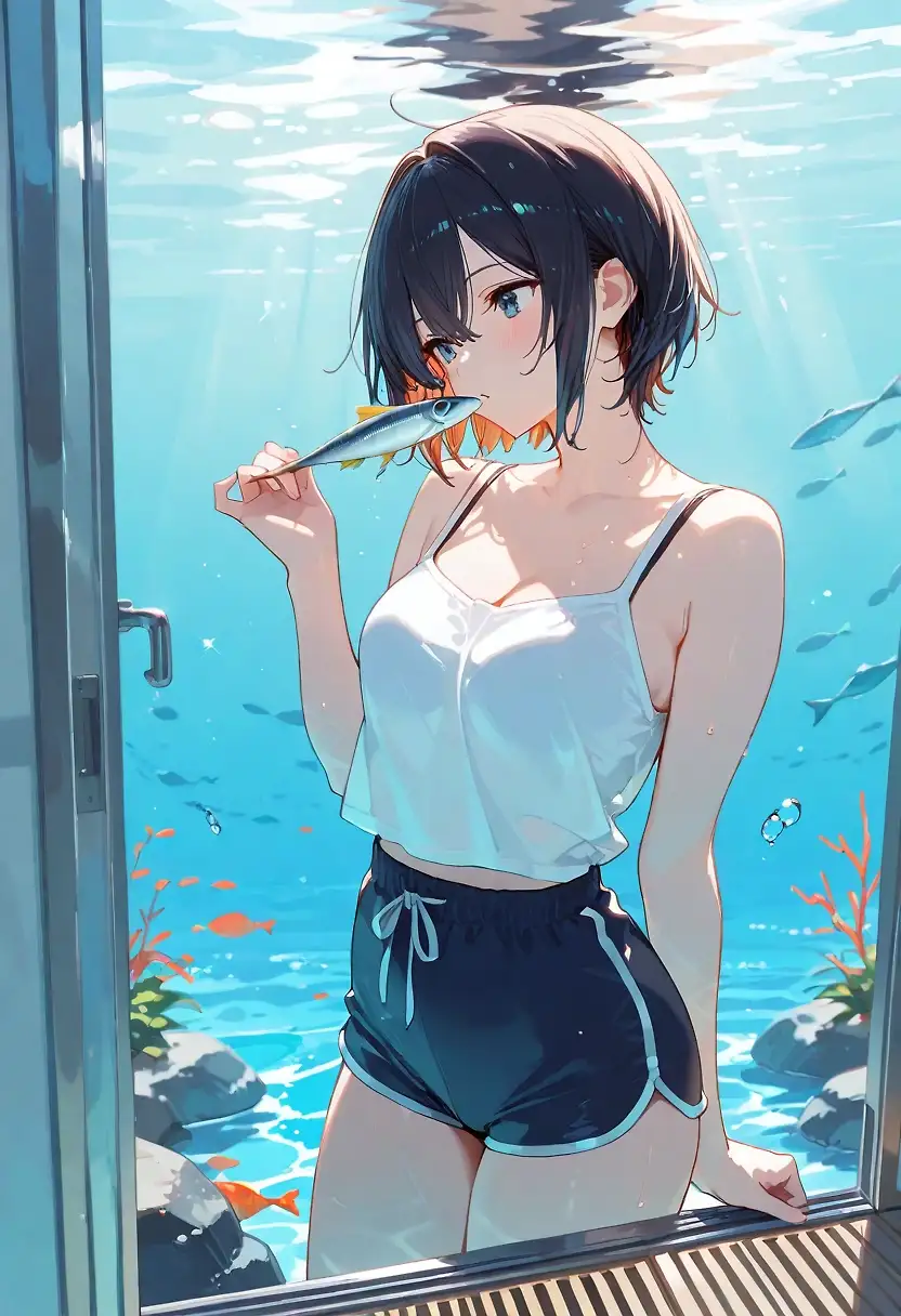 AI art "Fishy business"