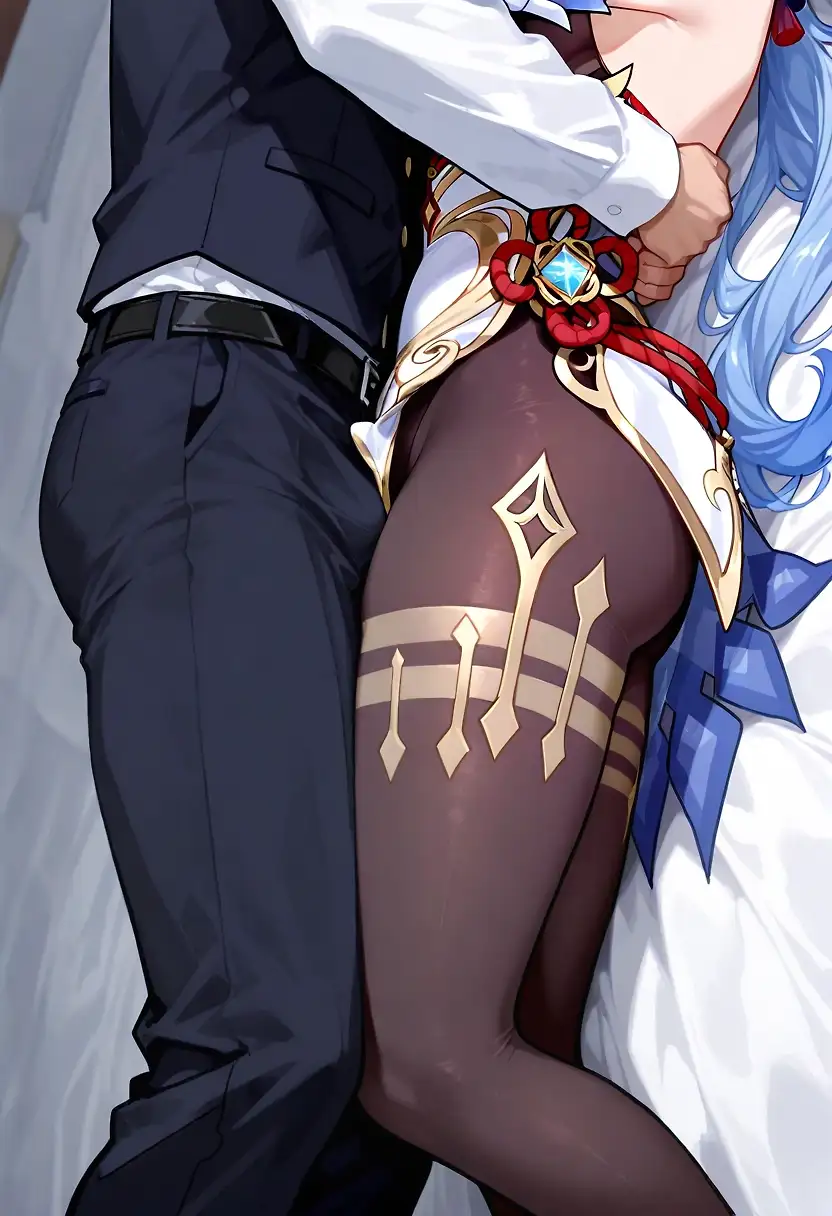 Cuddling with Ganyu