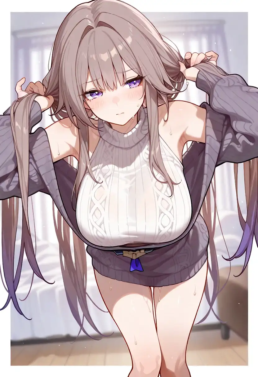 AI art "Try twintails hairstyle"
