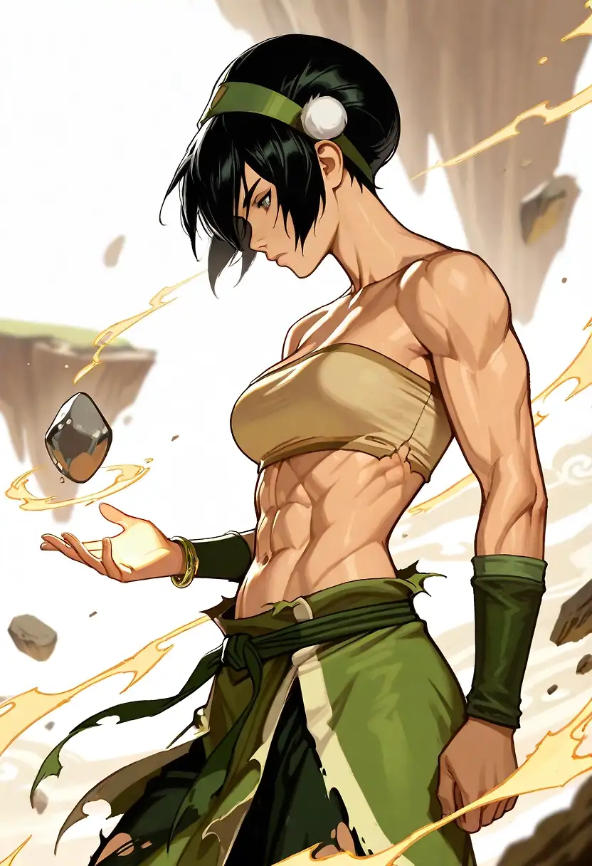 AI art "Toph Beifong"