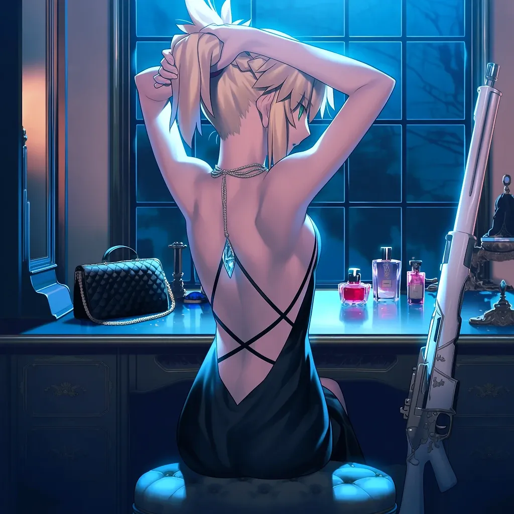 AI art "Mordred"