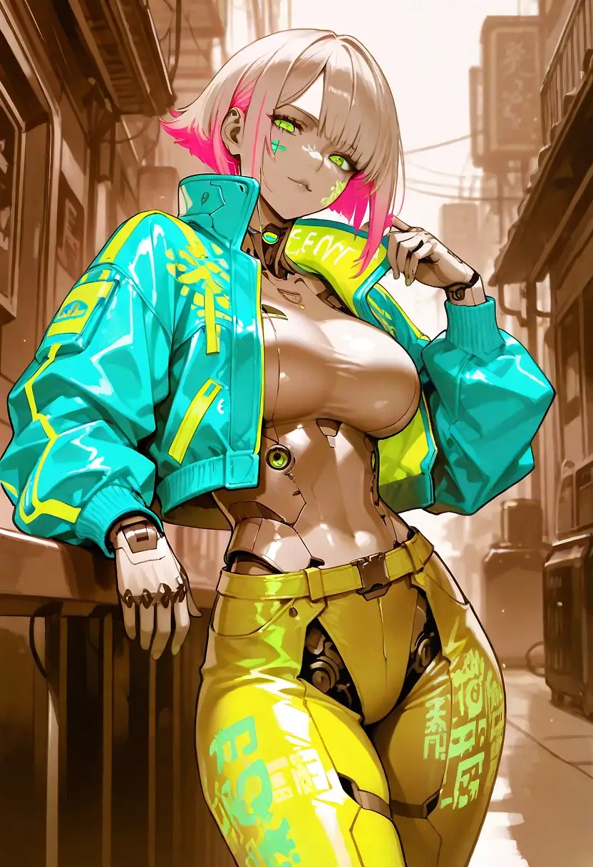 Neon sepia