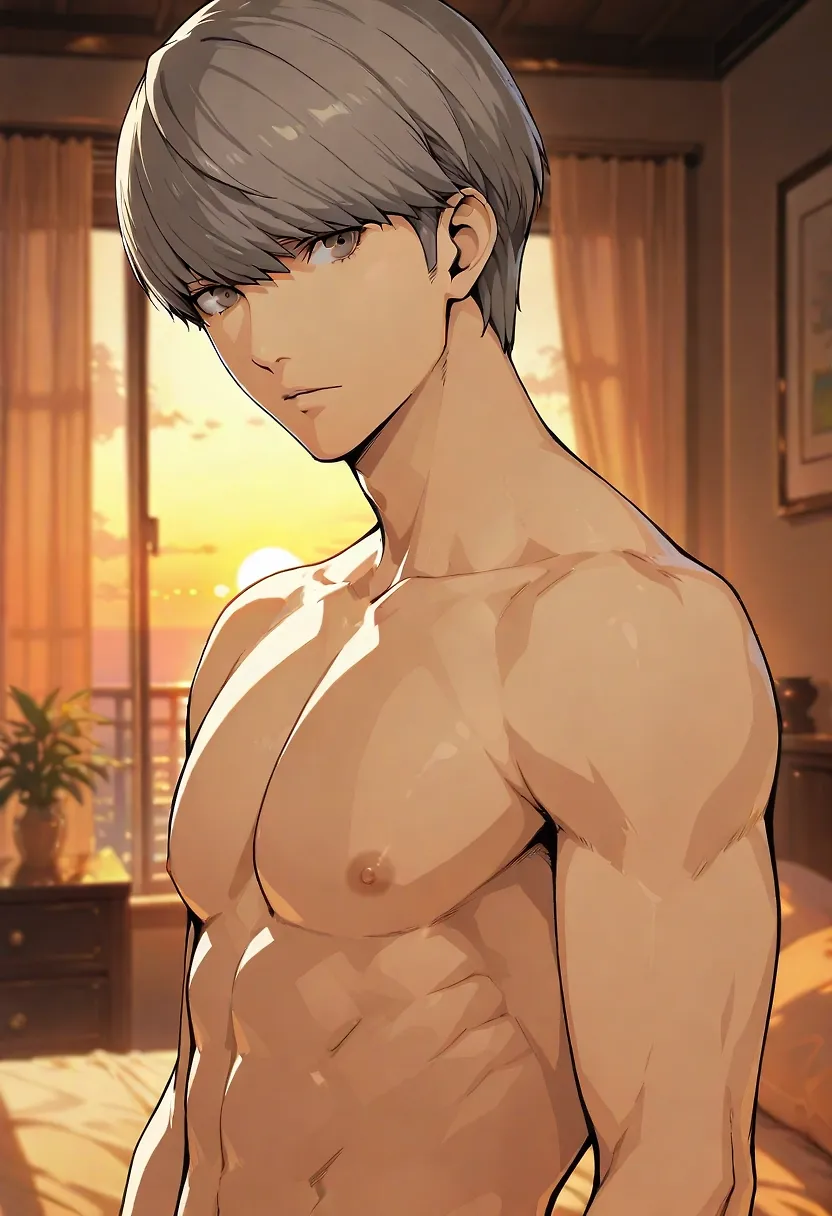 AI art "Chad Narukami Returns" with user description "In celebration of the Persona 4 Revival news this week, a post of Yu "Chad" Narukami and a mix of waifus. All characters depicted 18+.
In order of appearance: Ann Takamaki, Edelgard Von Hresvelg, Widowmaker, Ariel (with mermaid sex), Shiori Novella (Hololive), Hatsune Miku, and Zoey (KPDH). Comment with any characters you'd like to see Yu with next!"