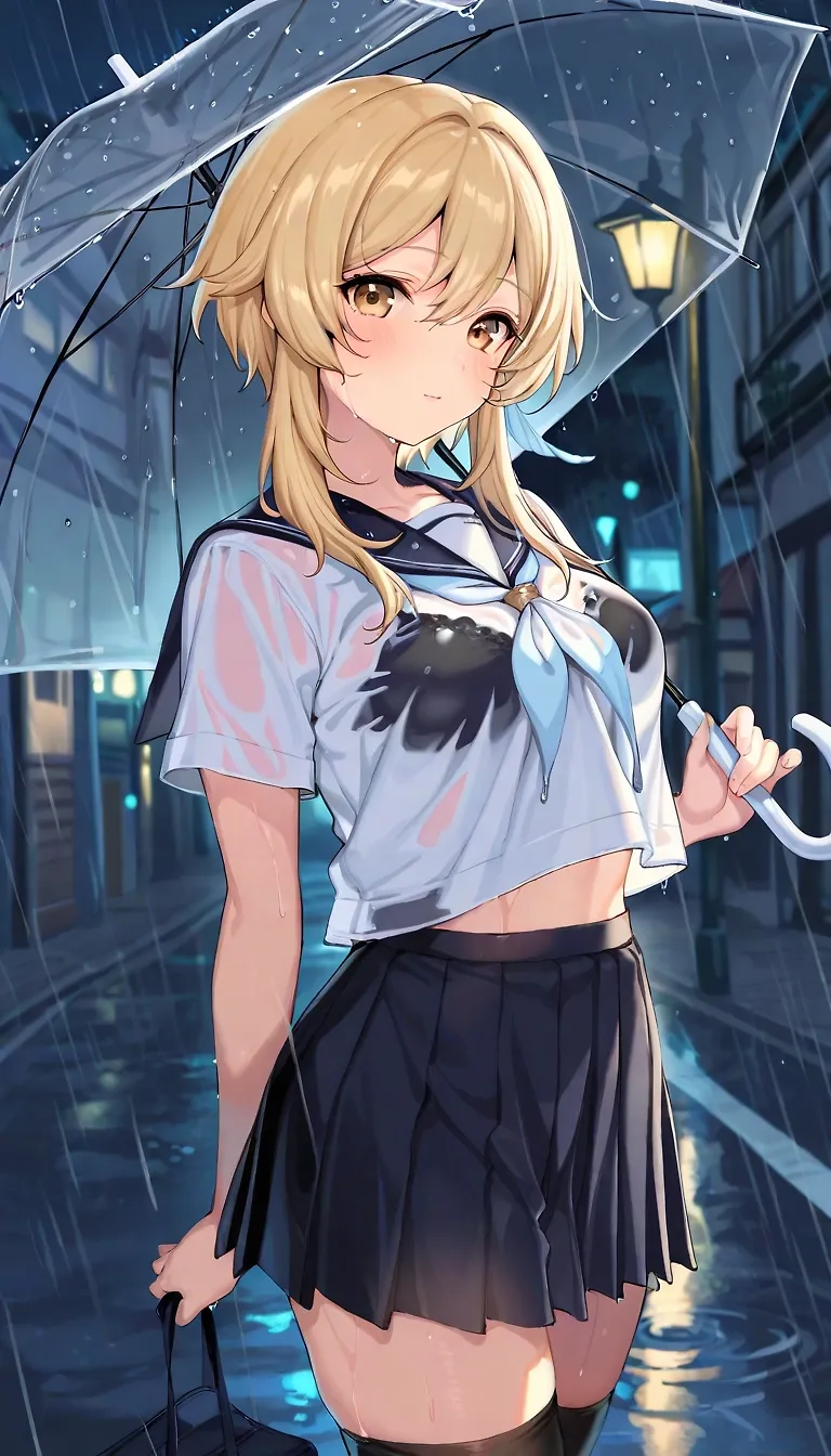 Wet rainy Lumine