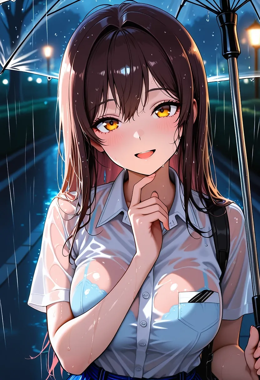 AI art "Not too useful umbrellas...."