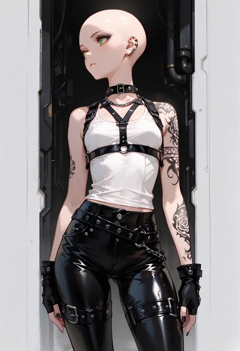 AI art 'Sci Fi Girl'