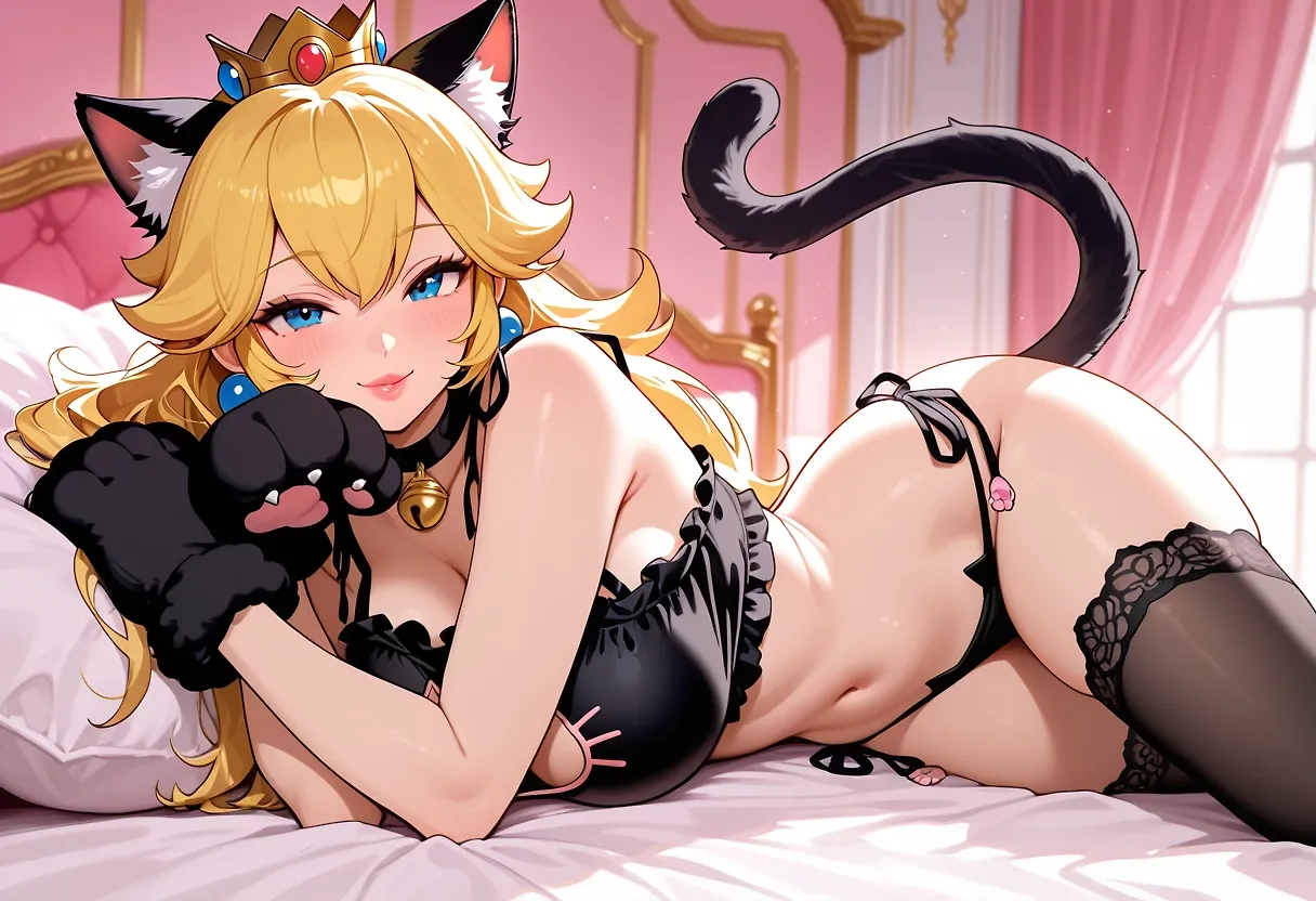 AI art "Nyan ~~💕"
