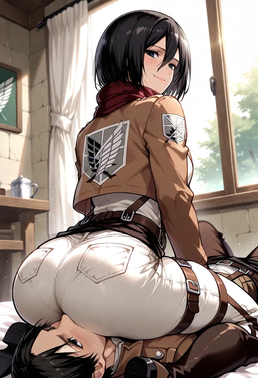 Mikasa facesitting Eren
