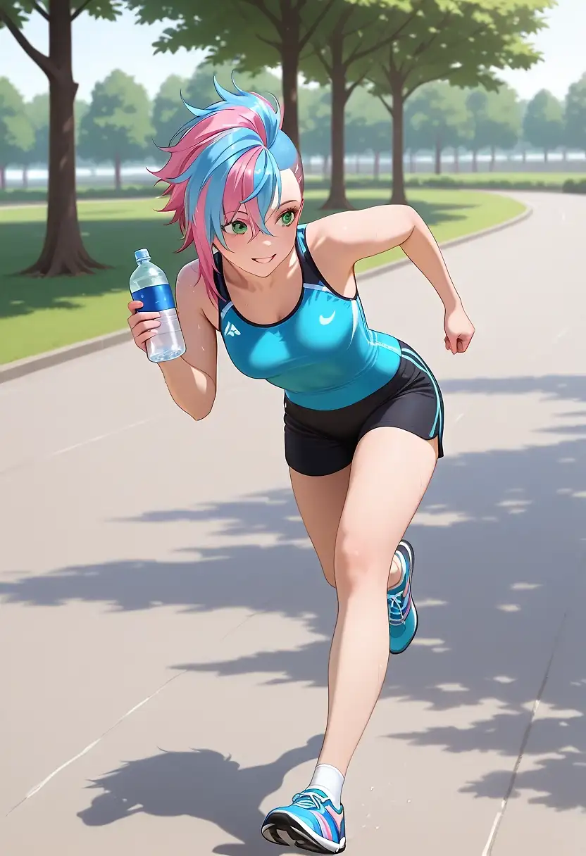 Sera Out Jogging