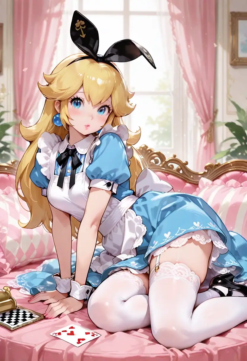 AI art 'Alice in Marioland'