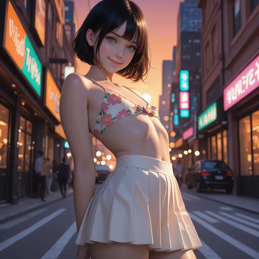 AI art "How Eliza Greene became Angel Lust"