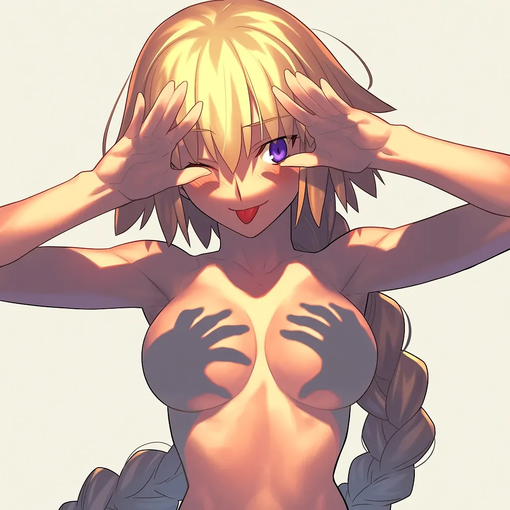 AI art "Jeanne d'Arc"