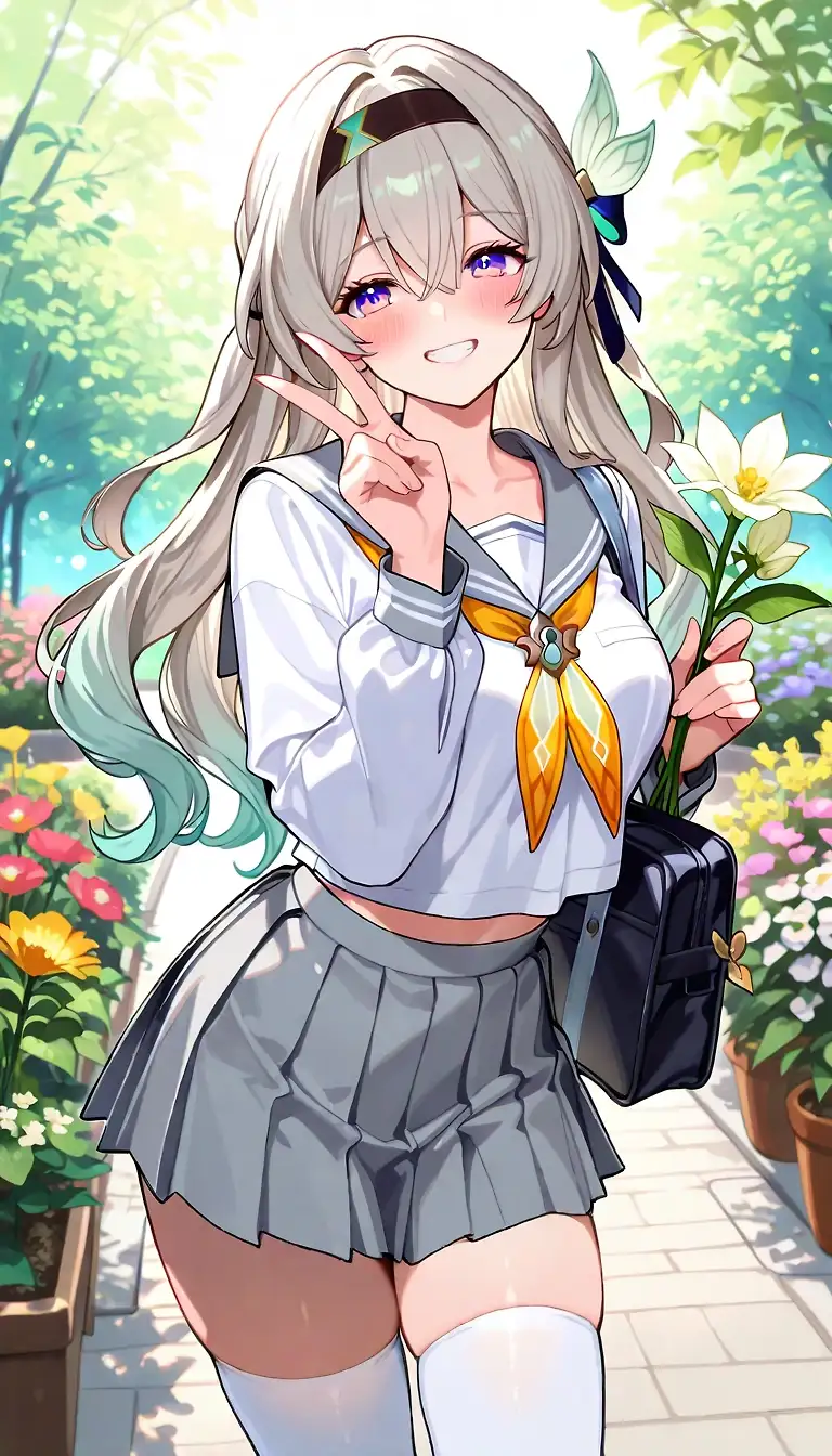 AI art "Hotaru x2"
