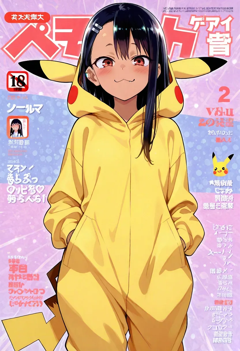 Sleepover with Pikachu onesie