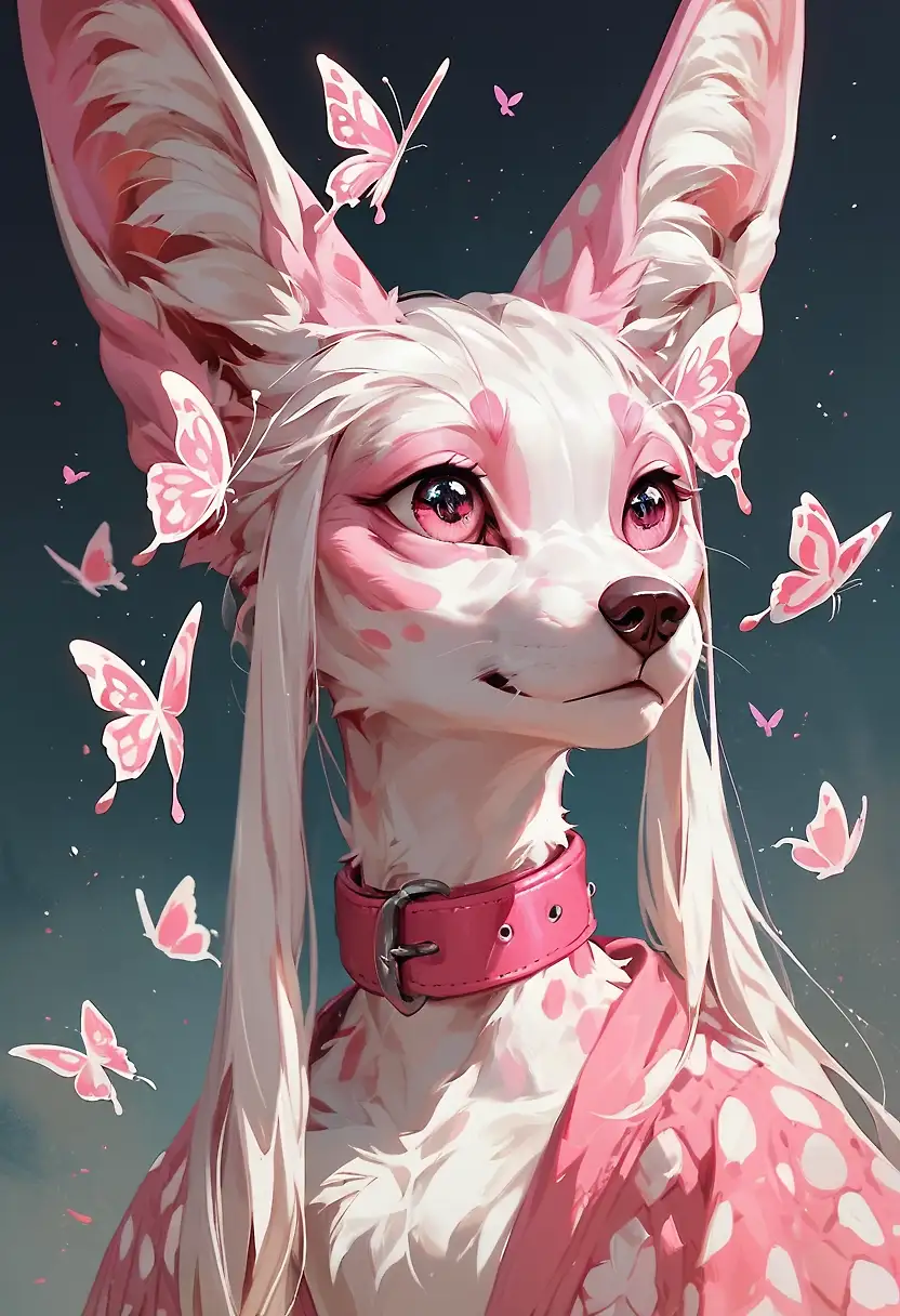 AI art ""Butterfly Dog""