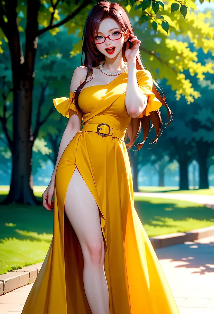 The yellow dress date