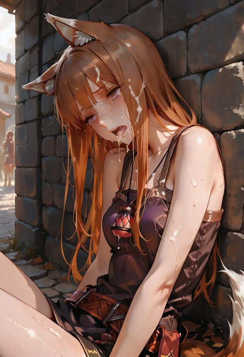 AI art 'Holo ,the world is bad'