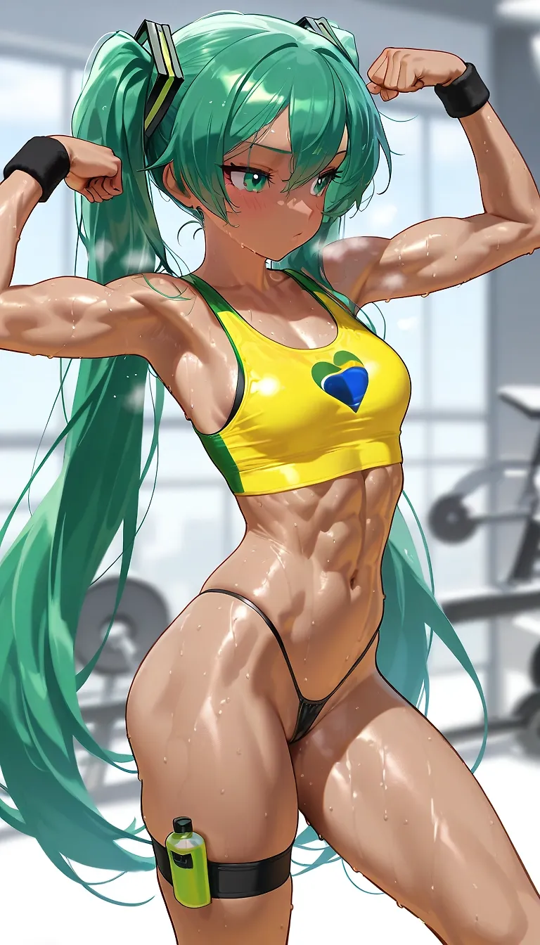 AI art "Strong"