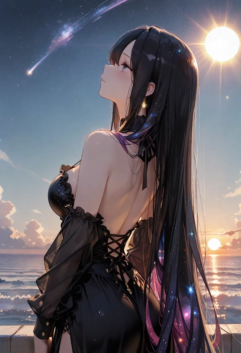The Idea of the Girl with the a Galaxy in her Hair Part 2