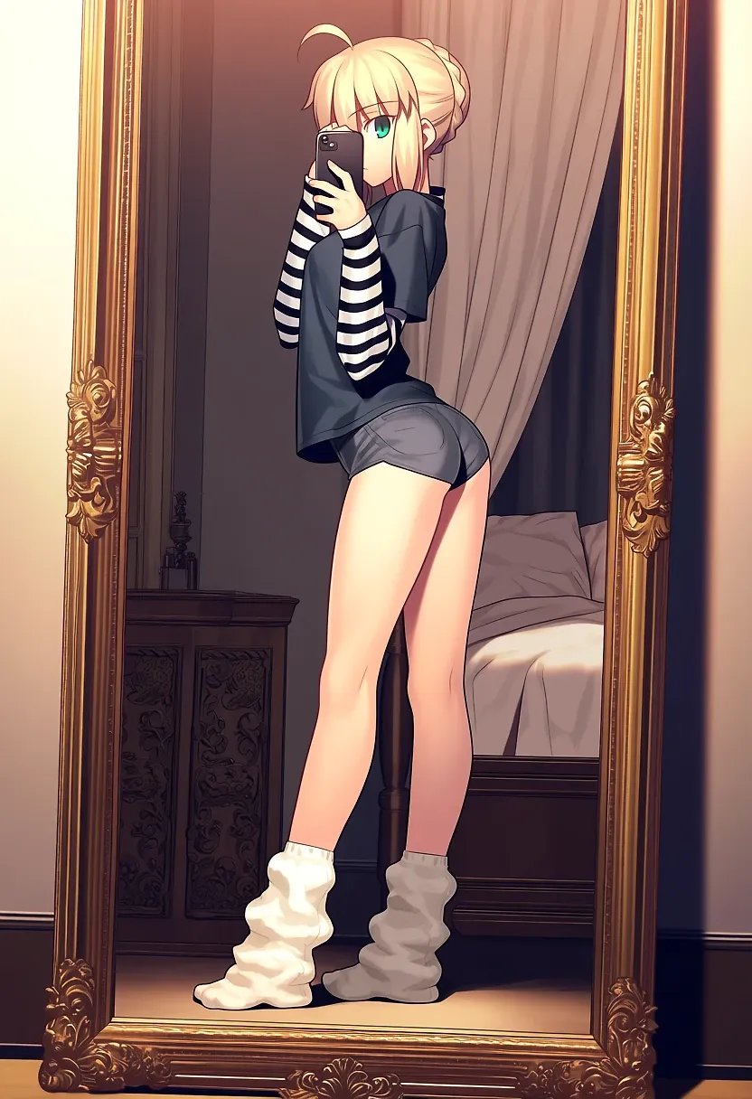 AI art "Saber"