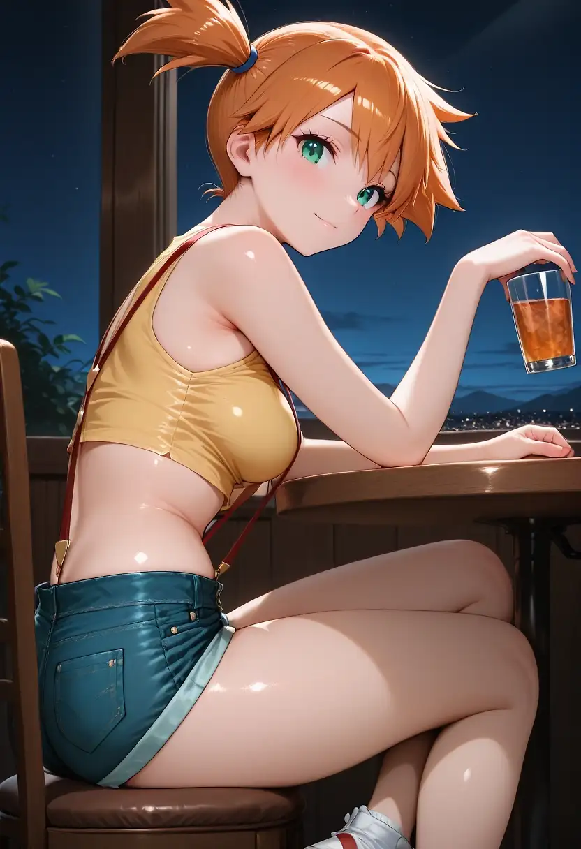 Misty. Ash's first woman.