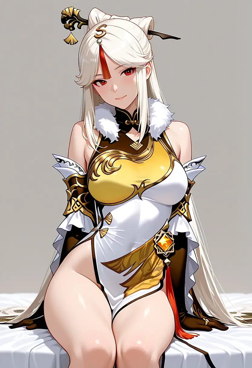 AI art 'Ningguang'