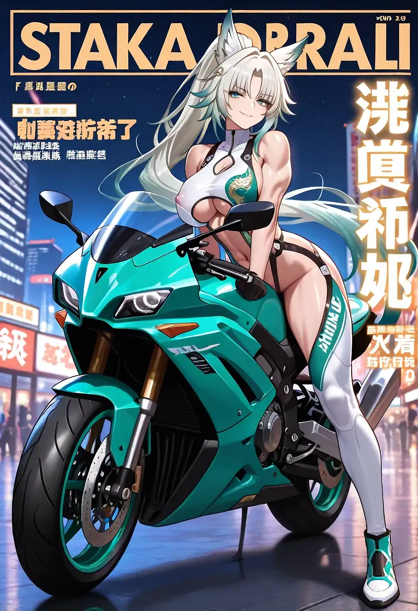 AI art 'Feixiao Multi-cover Photo Shoot'