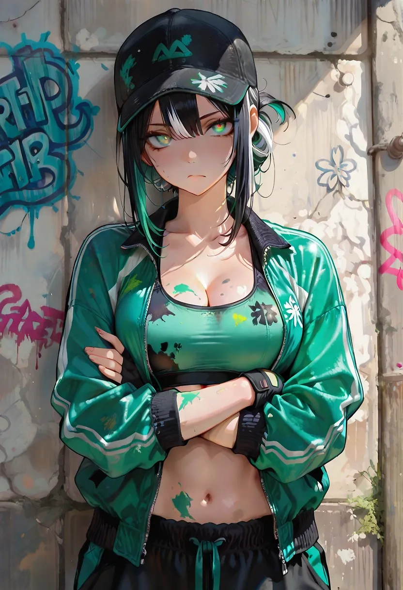 AI art "Graffiti"