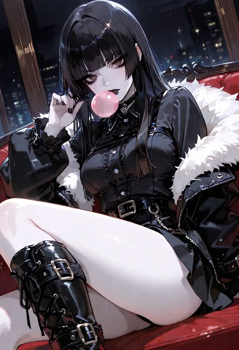 AI art "Goth appreciation day"