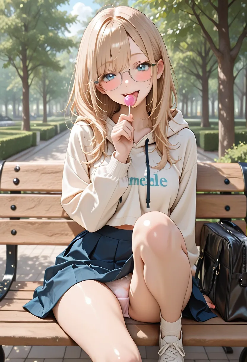AI art "キャンディ"
