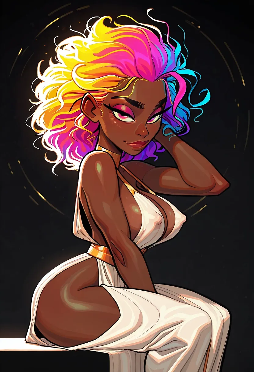 Rainbow Hair