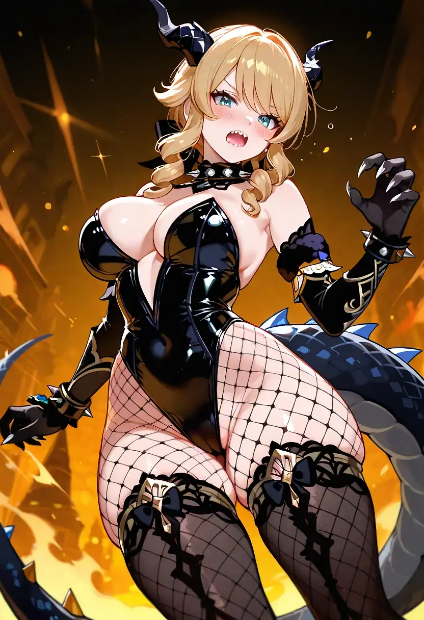 AI art 'Bowsette like Girls'