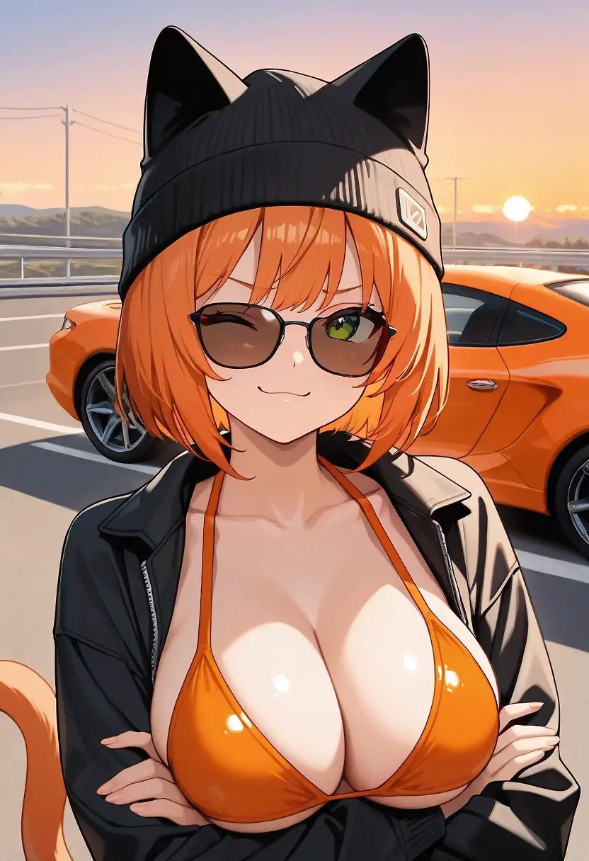 😼