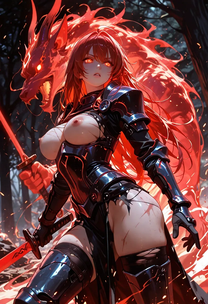 AI art "Warrior"