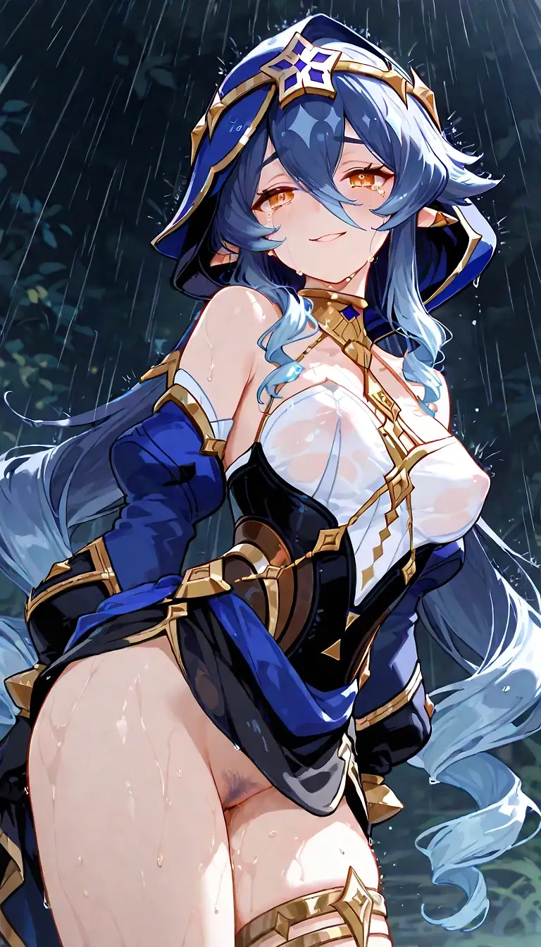 AI art "Why don't you choose me? Genshin Girl#1"