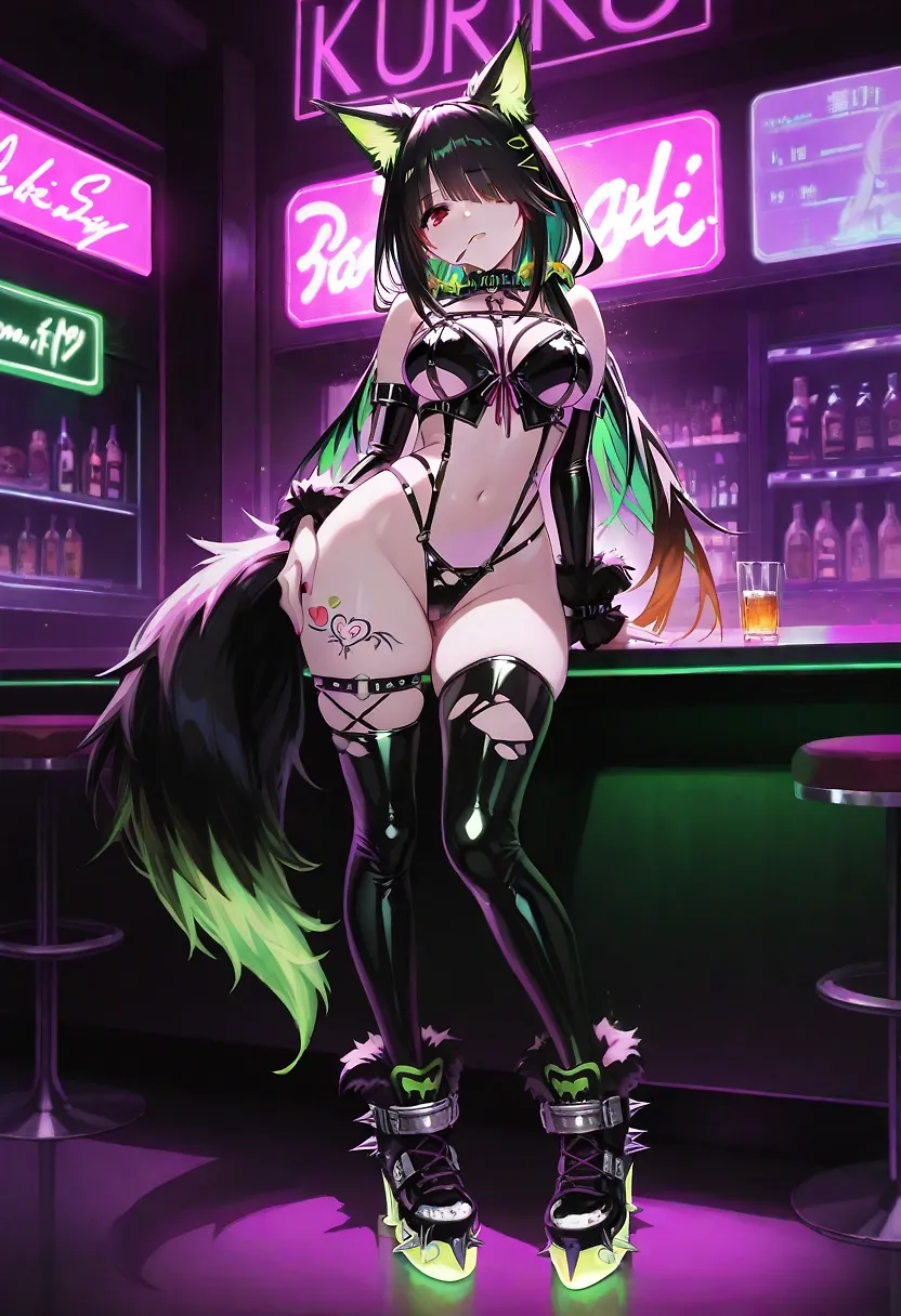 Rogue in the Neon Glow