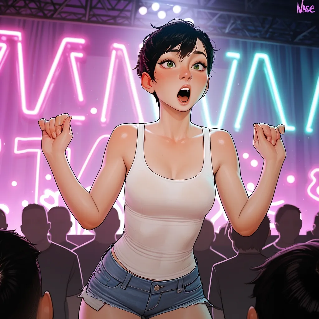 Congratulations Azariel for 600 followers! - Maria at Sera's concert!