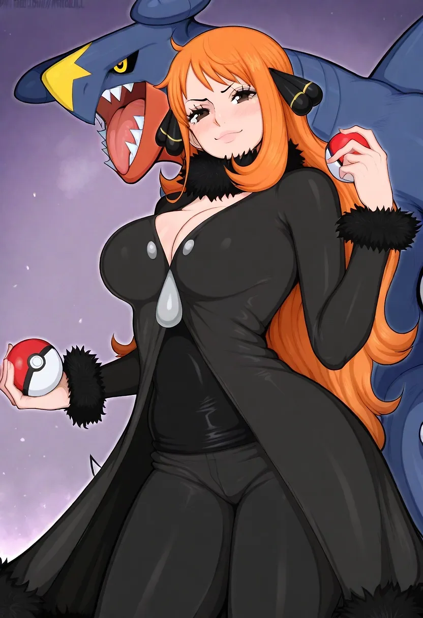 AI art "Nami cosplay"