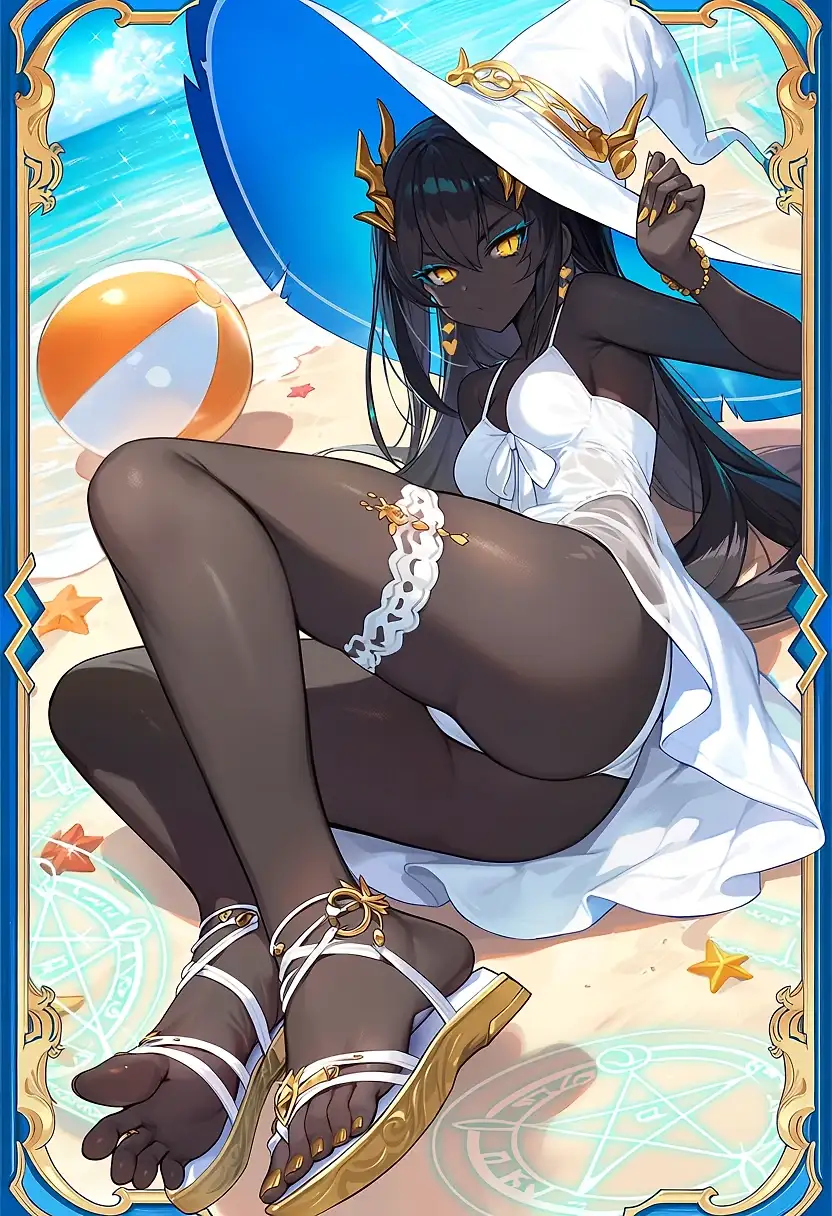 AI art "Sexy Sable TCG"