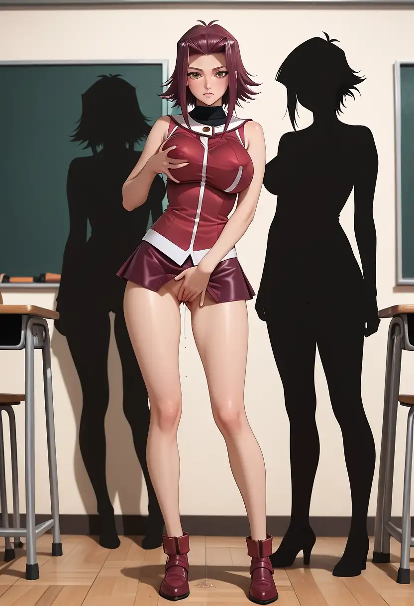 AI art 'Izayoi aki'
