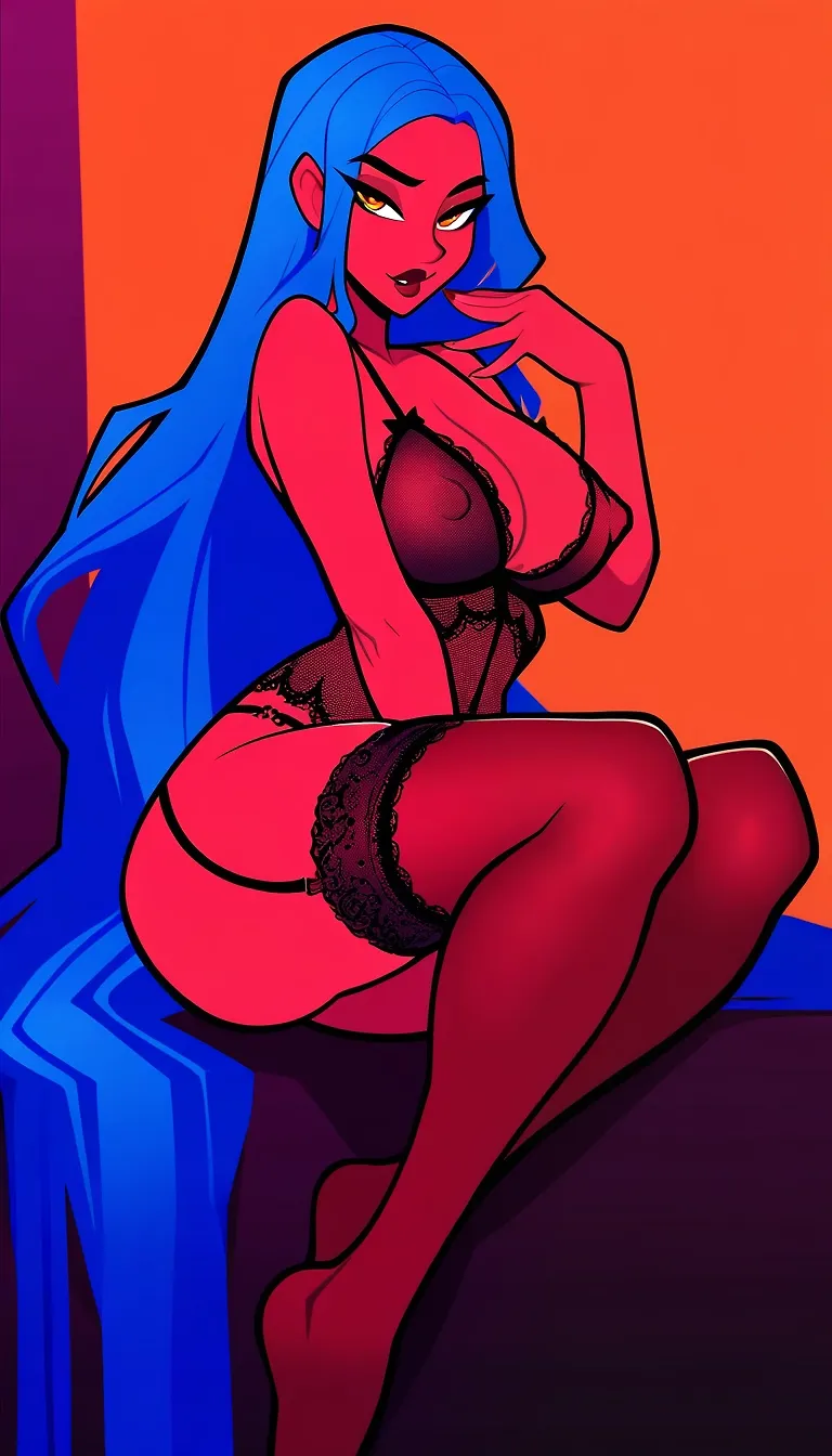 Pop art girl