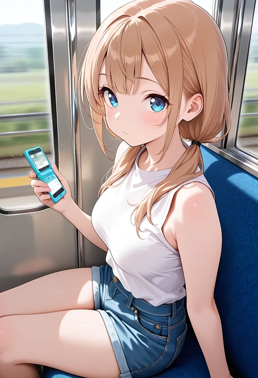 Train girl