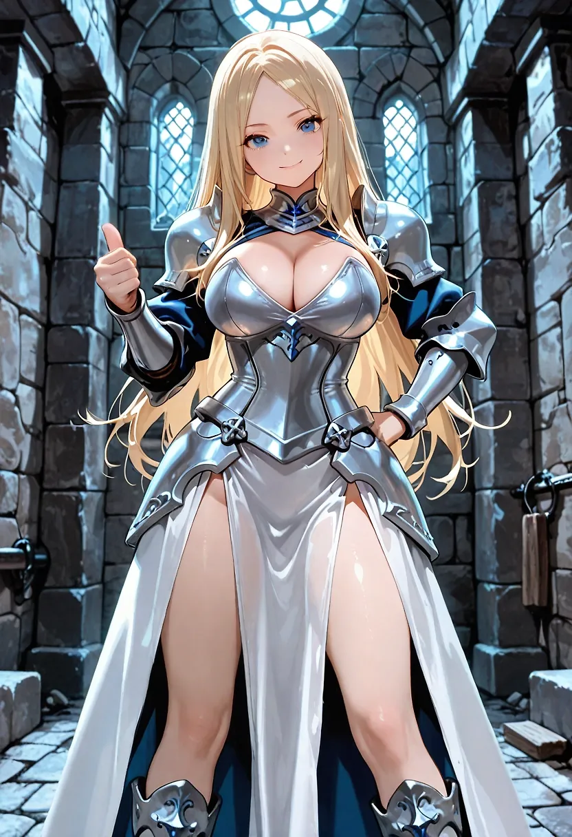 AI art "Dungeon knight"