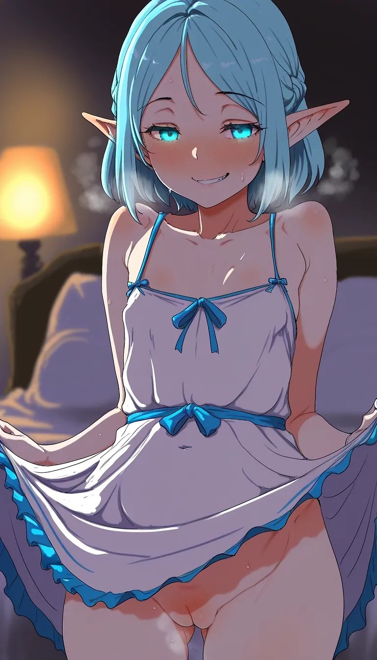 Blue Elf Lady