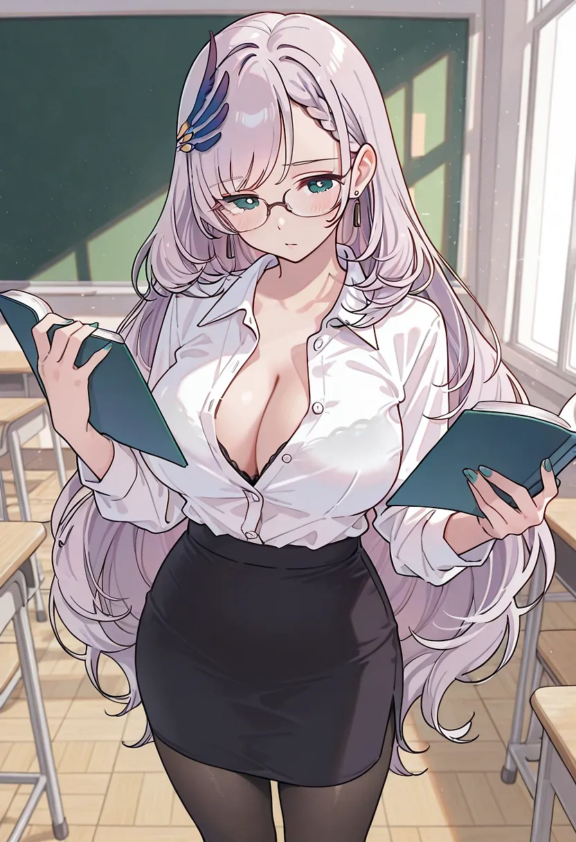 AI art "Favorite teacher"