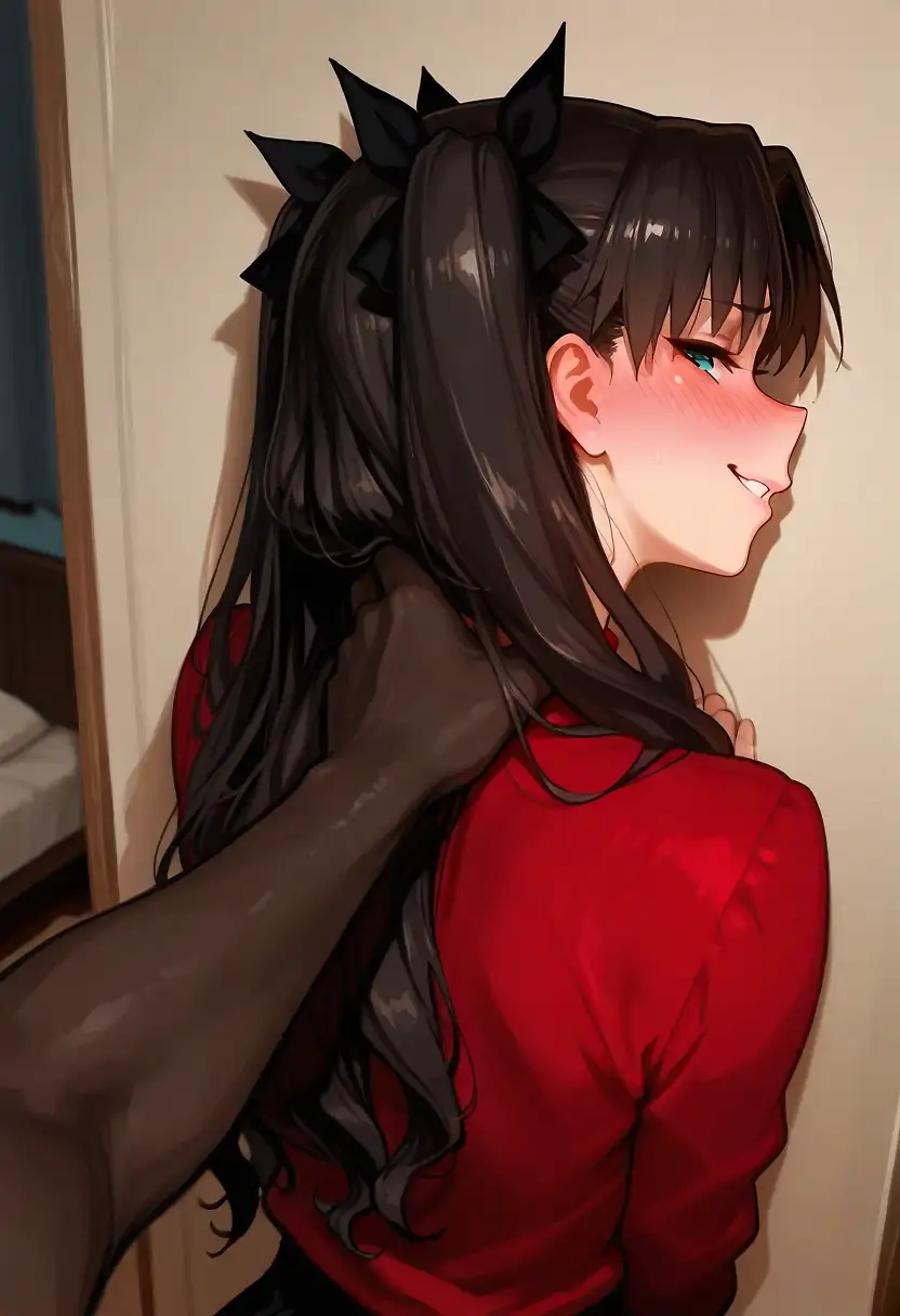 Rin Tohsaka Has Cocky Attitude Pounded Out (BLACKED VERS.)